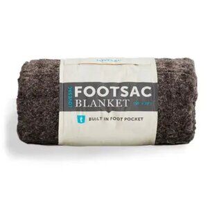 Lovesac Footsac Blanket: Midnight Mink Phur